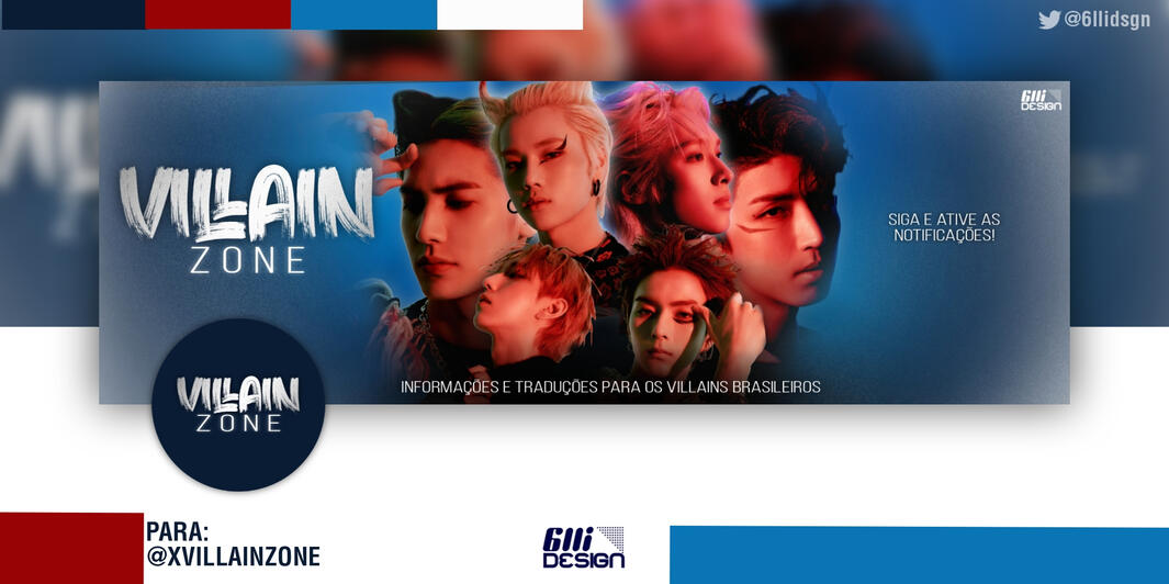 Layout feito para @Xvillainzone, no Twitter.