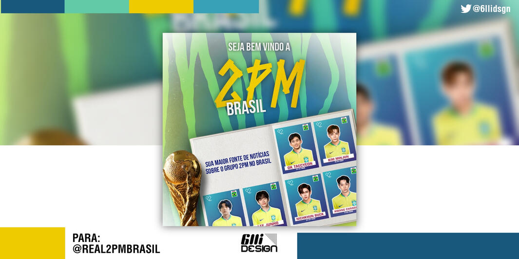Banner feito para @Real2pmbrasil, no Twitter.