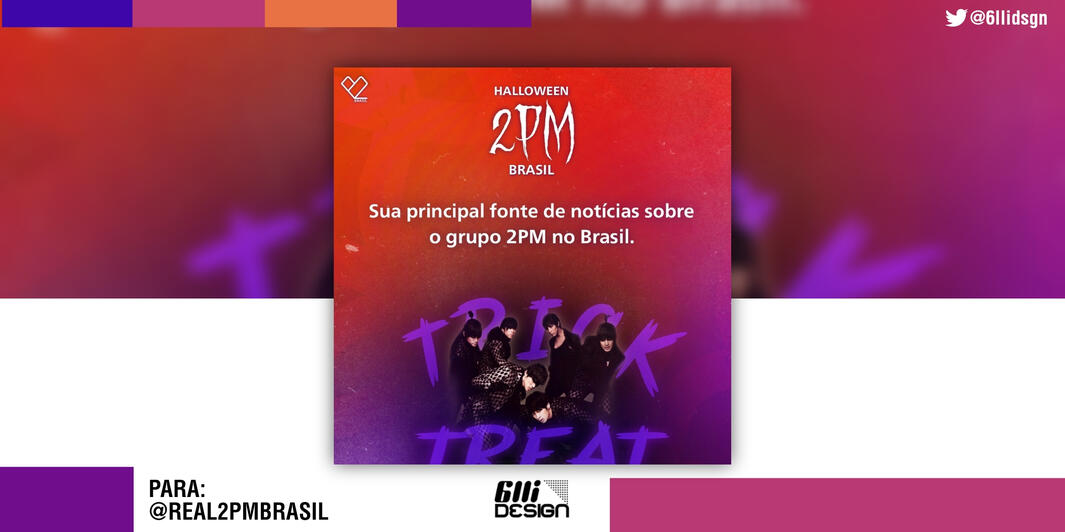 Banner feito para @Real2pmbrasil, no Twitter.