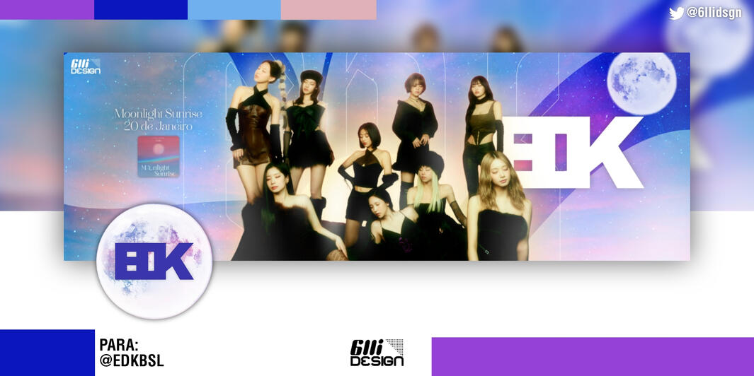 Layout feito para @edkbslr, no twitter