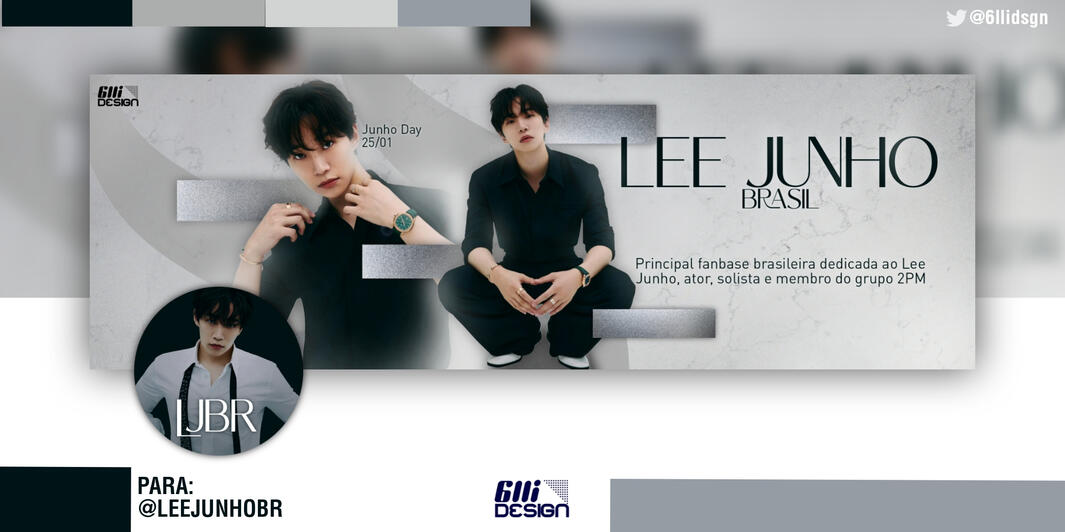 Layout feito para @Leejunhobr, no Twitter.
